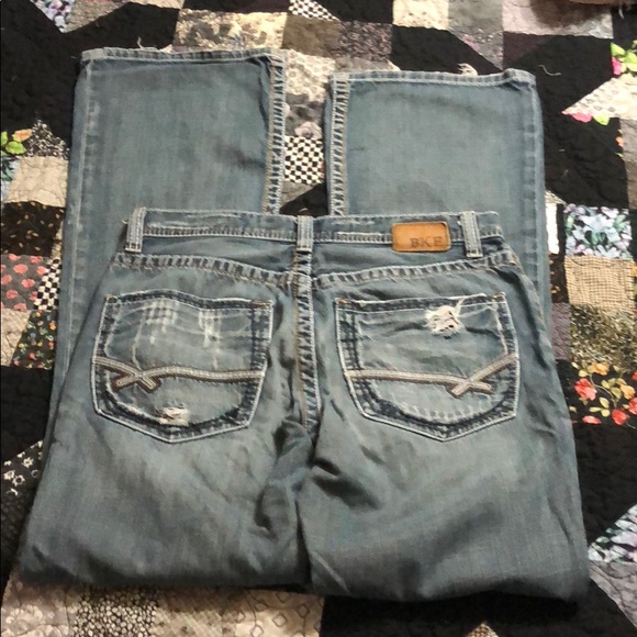 BKE Fulton men’s destroyed jeans 31” X 34” - Picture 3 of 7